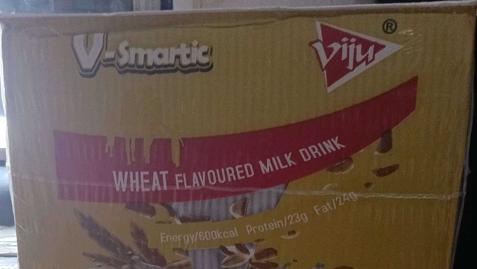 Wheat flavoured milk drink