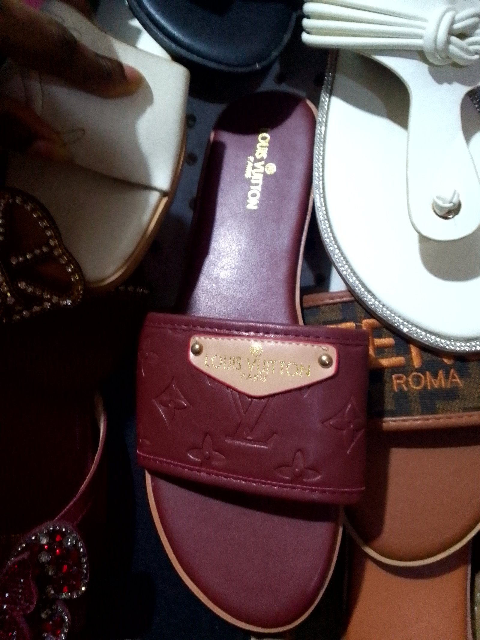 Louis Vuitton Paris slippers