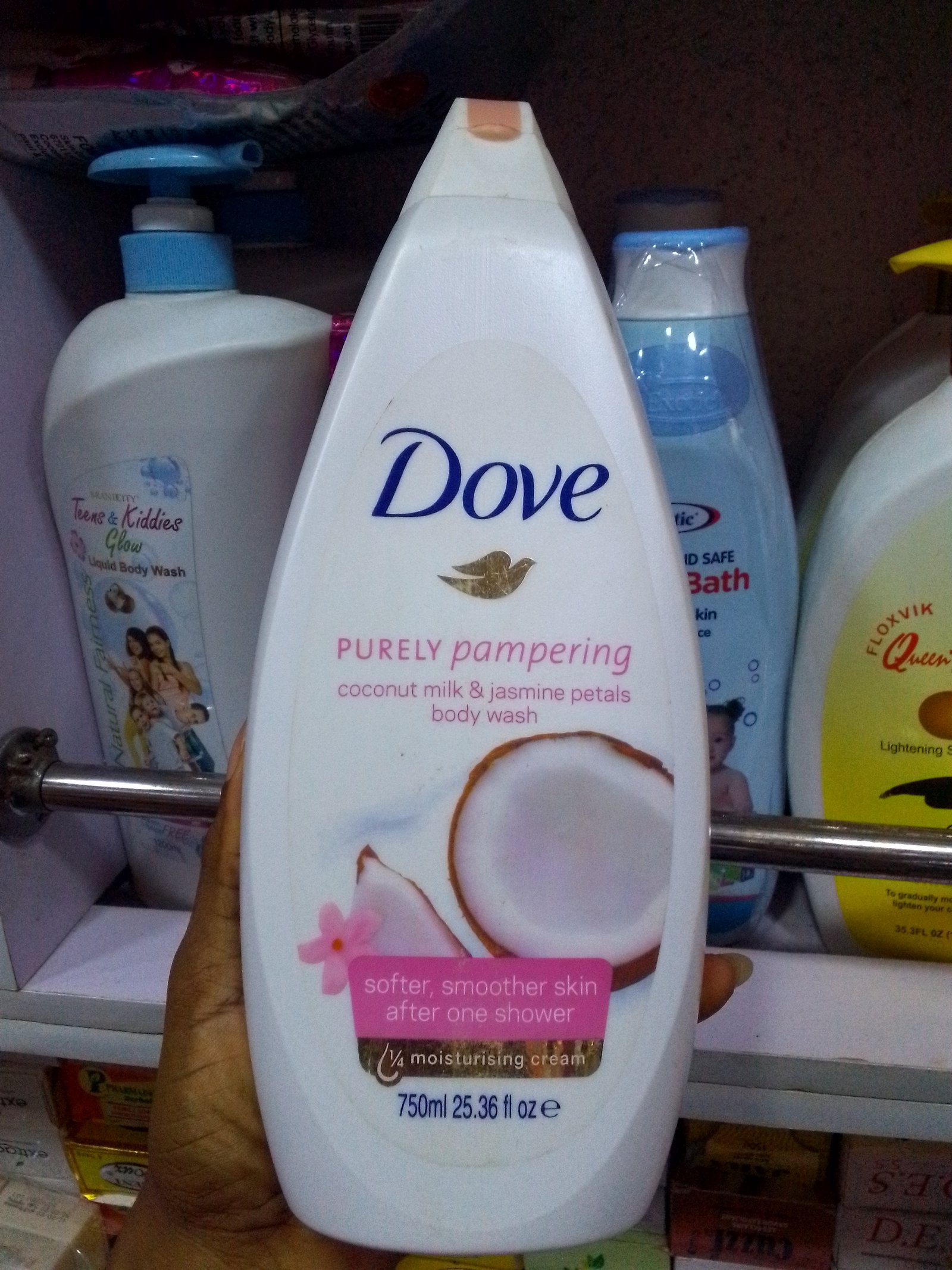 Dove purely pampering
