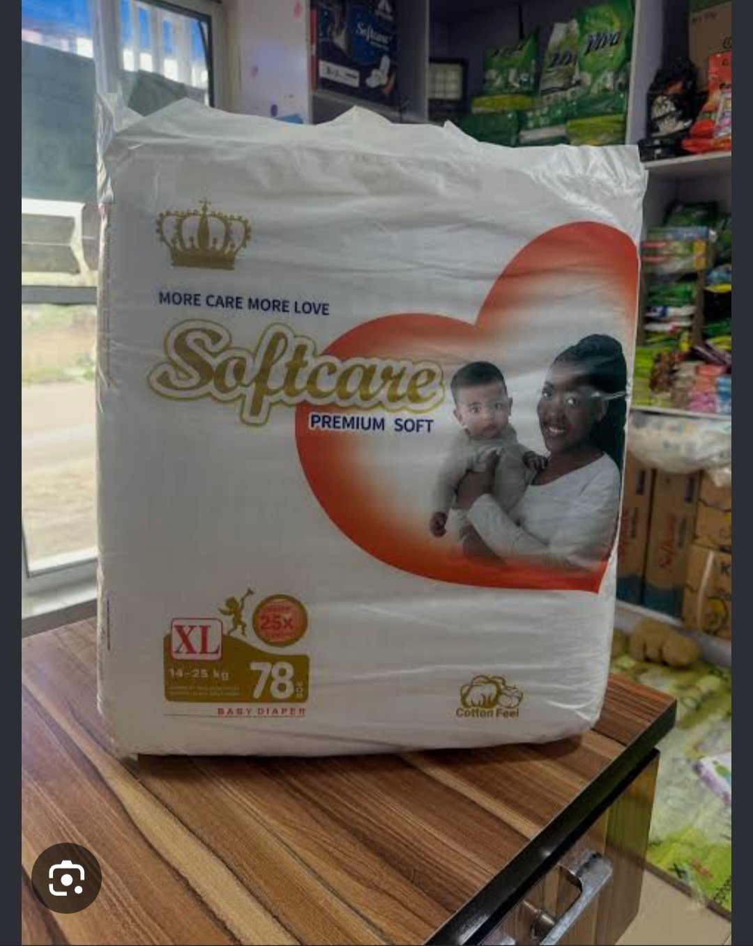 Softcare diaper
