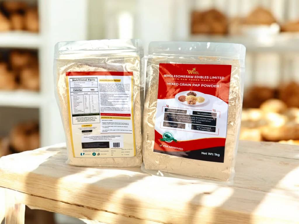 WholesomeRaw Mixed Grain Pap Powder