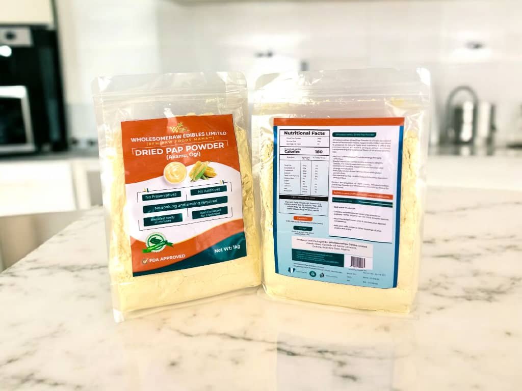 WholesomeRaw Dried Pap Powder